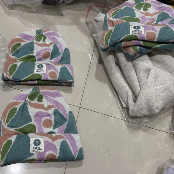 Free People x Parks Project Zion Narrows Intarsia Beanie - Picture 9 of 11